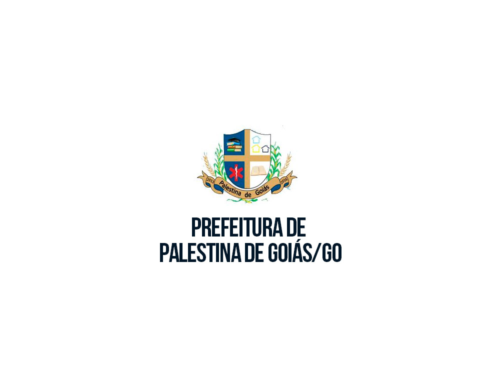 Concurso Prefeitura de Palestina de Goiás GO cursos, edital e datas