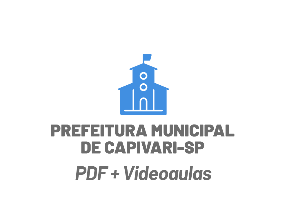Concurso Prefeitura Municipal de Capivari/SP cursos, edital e datas Gran Cursos Online Concurso Prefeitura Municipal de Capivari/SP cursos, edital e datas Gran Cursos Online
