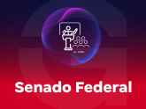 Logo do Senado Federal sobre fundo branco